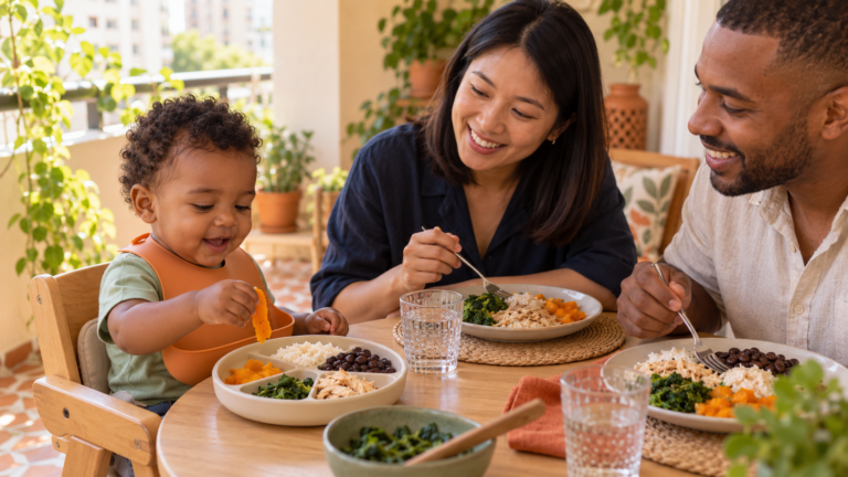 Meu bebê fez 1 ano: como aproximar a comida dele da alimentação da família?